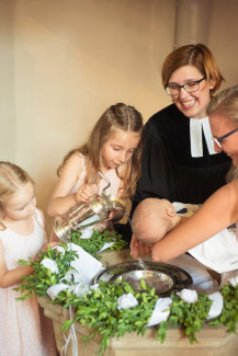 Taufe in der Trinitatiskirche