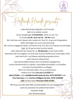 Helferaufruf 